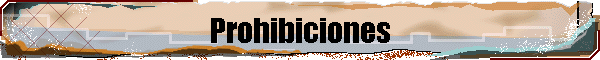 Prohibiciones